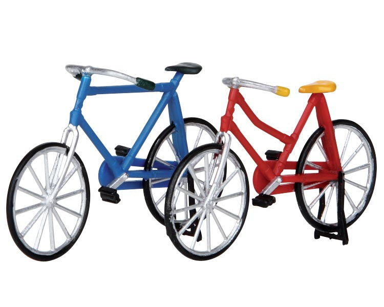Lemax bicycles, set van 2