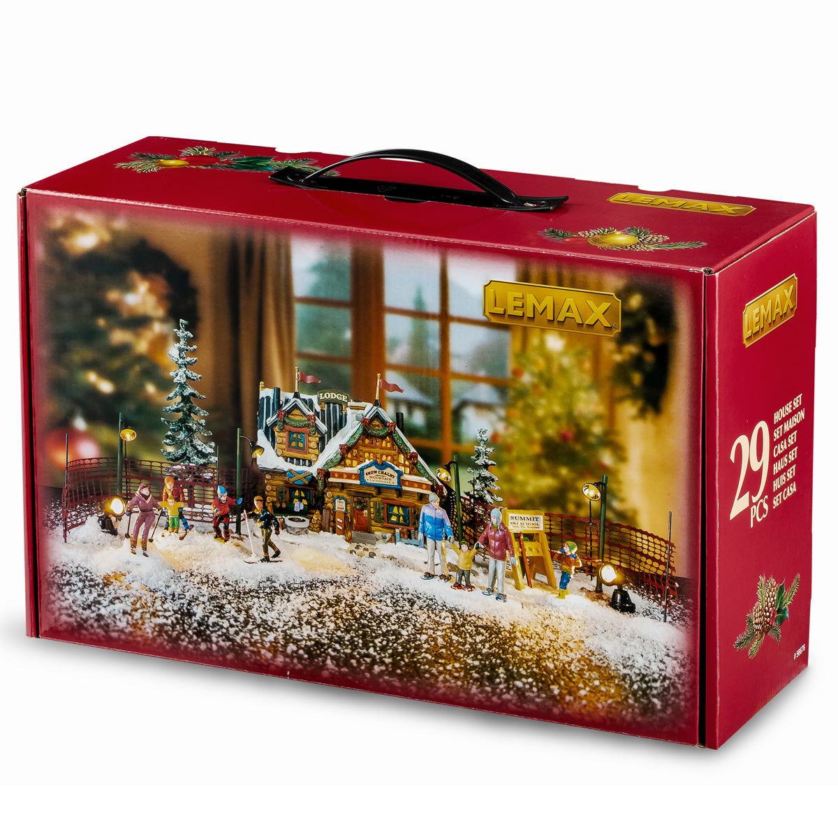 Lemax apres-ski lodge set, incl. adaptor (wit)