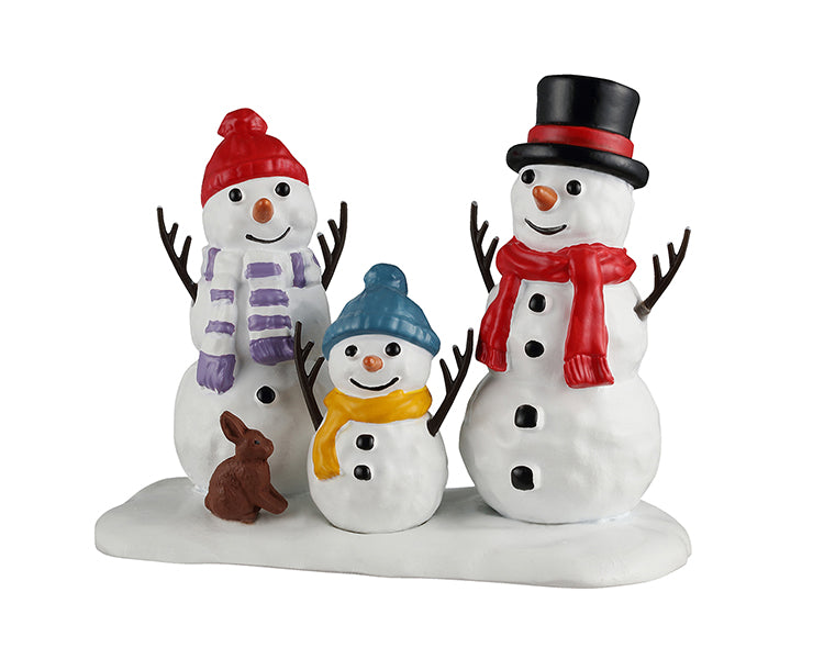 Lemax snowman family