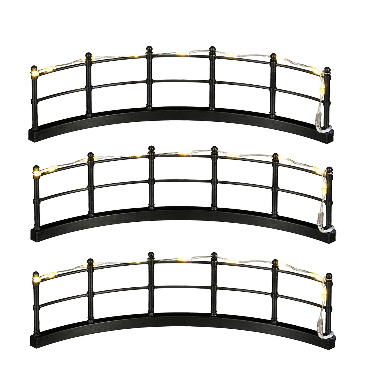 LuVille Fence warm wit, 3 delig