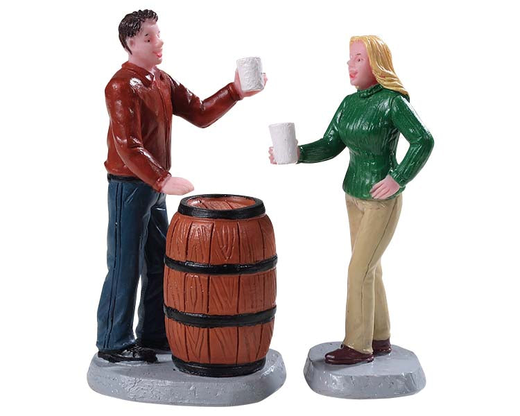 Lemax "cheers!", set van 2