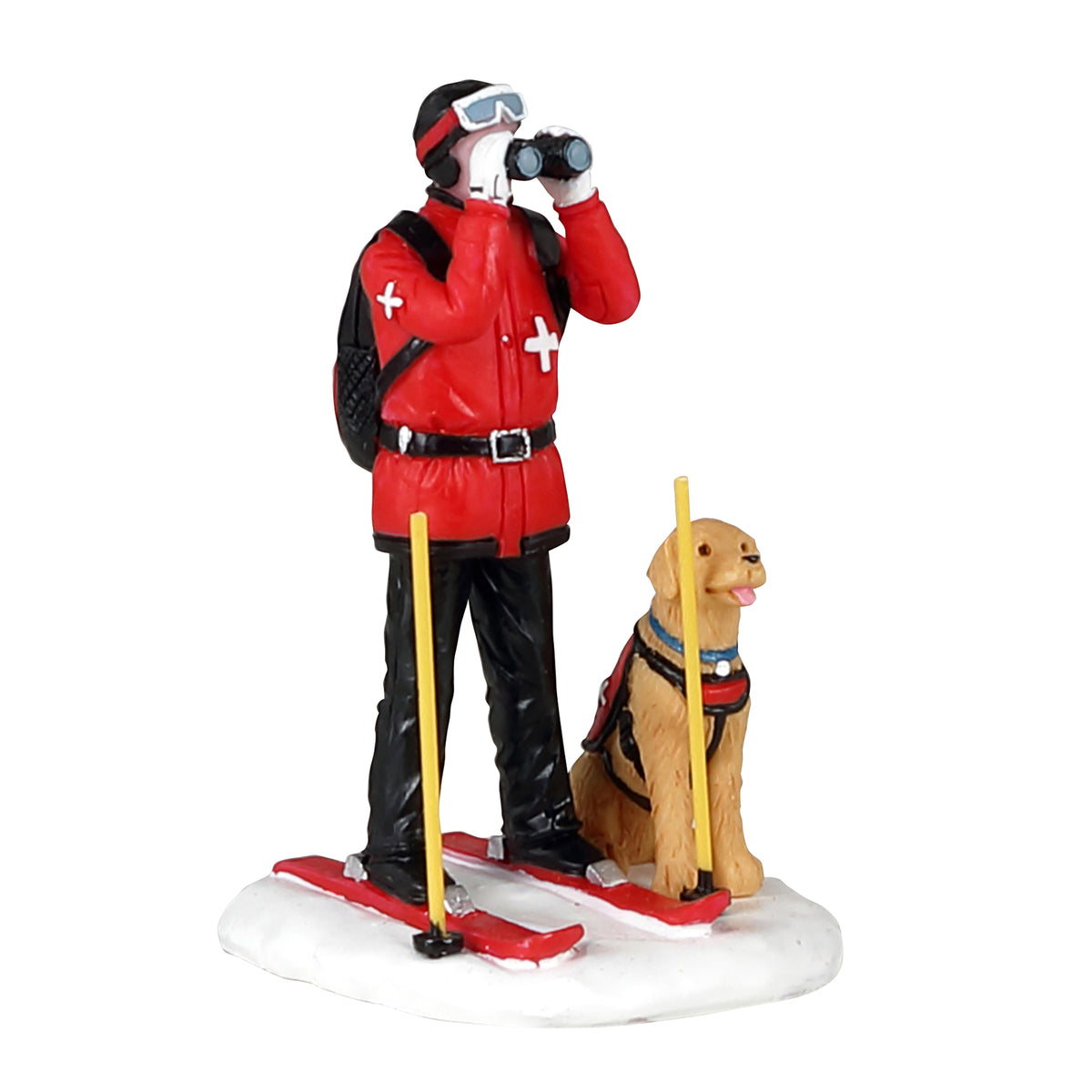 Lemax ski patrol