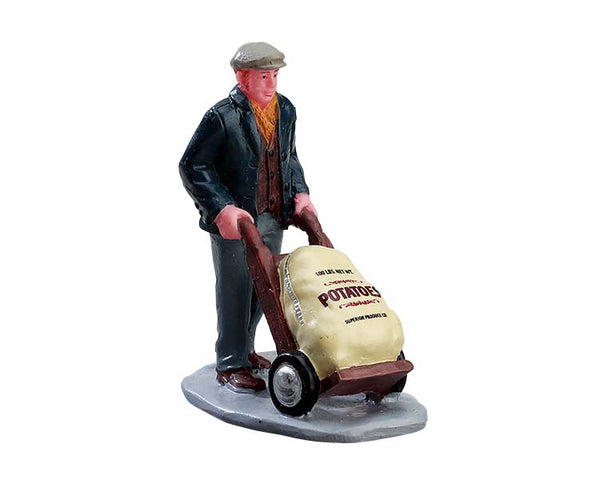 Lemax market worker