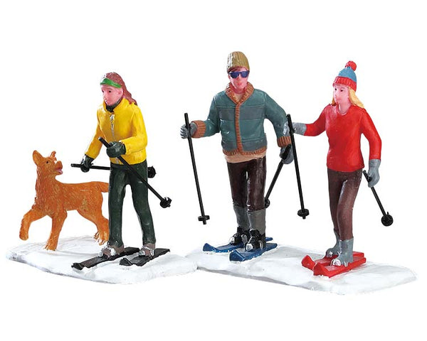 Lemax cross-country friends, set van 2