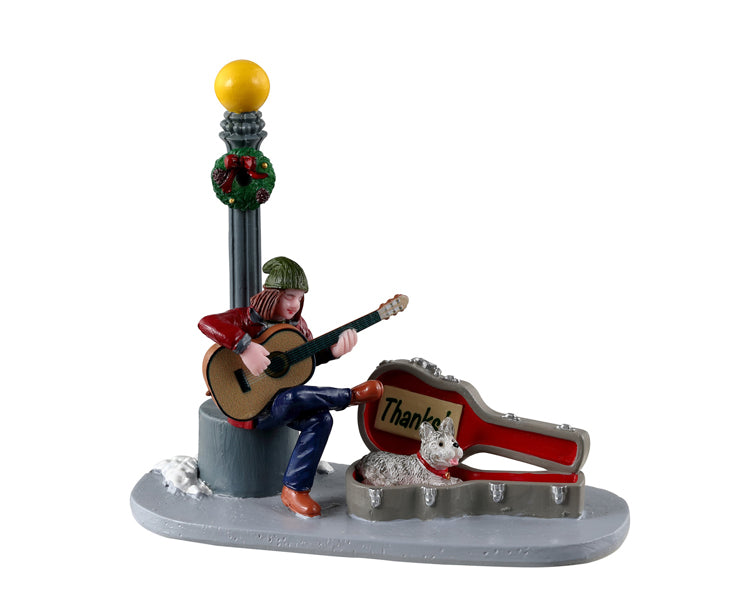 Lemax downtown busker