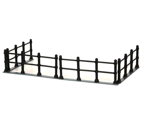 Lemax canal fence,  set van 4