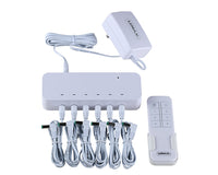 Lemax remote control box, met adaptor