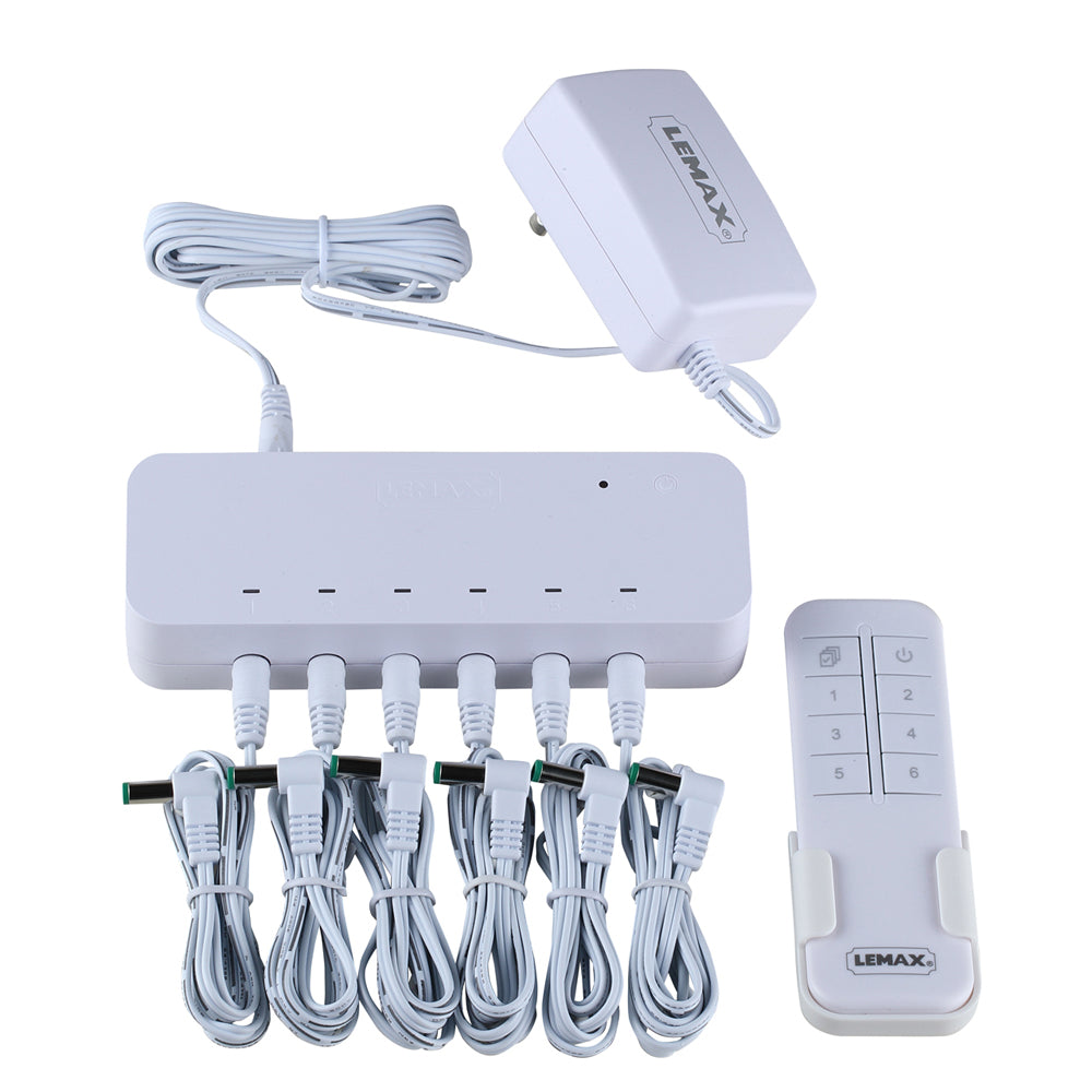 Lemax remote control box, met adaptor