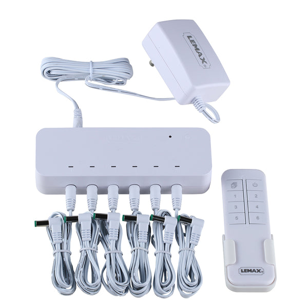 Lemax remote control box, met adaptor