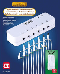 Lemax remote control box, met adaptor
