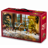 Lemax apres-ski lodge set, incl. adaptor (wit)