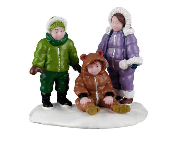 Lemax cozy snowsuits