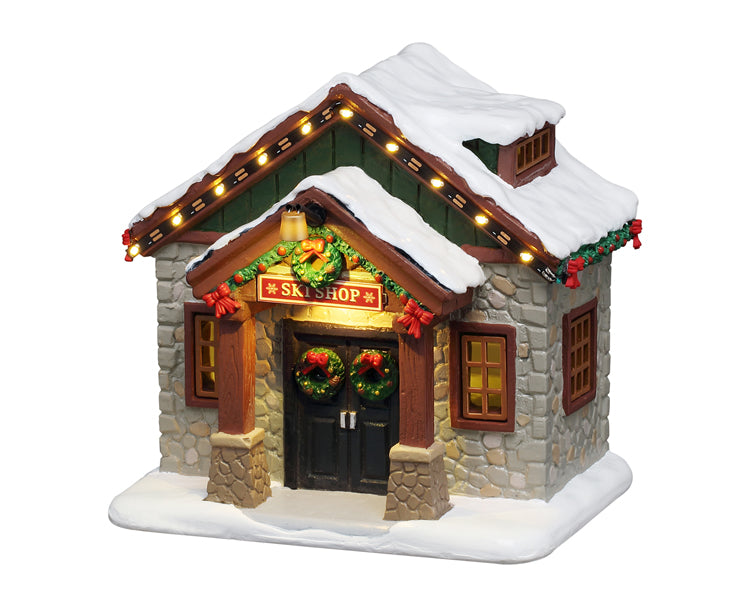 Lemax ski shop