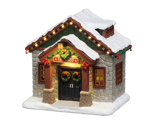 Lemax ski shop