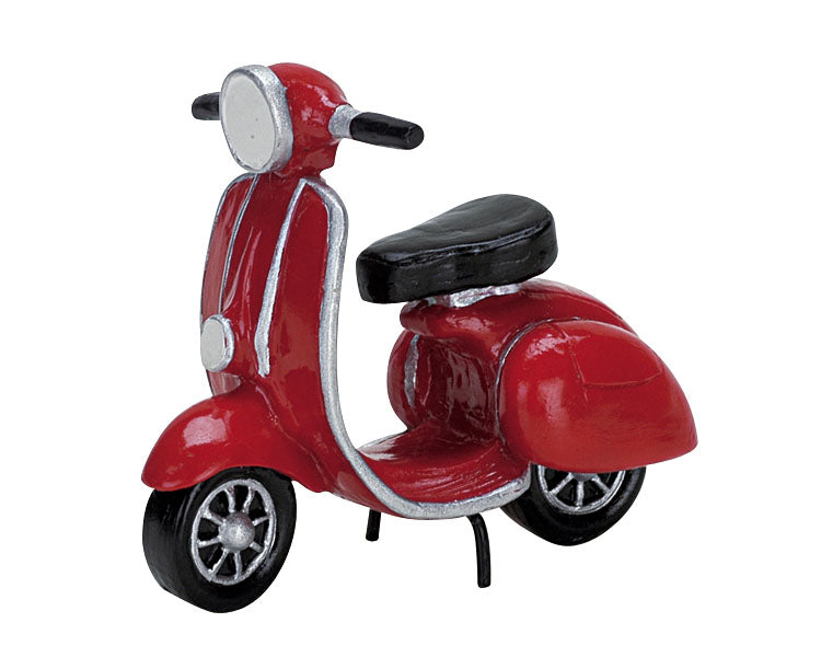 Lemax red moped
