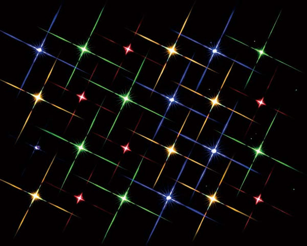 Lemax super bright multi color light string,  24