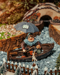 LuVille Efteling Kabouter in boot