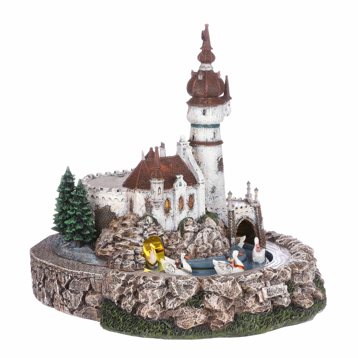 LuVille Efteling Zes zwanen, incl. adapter