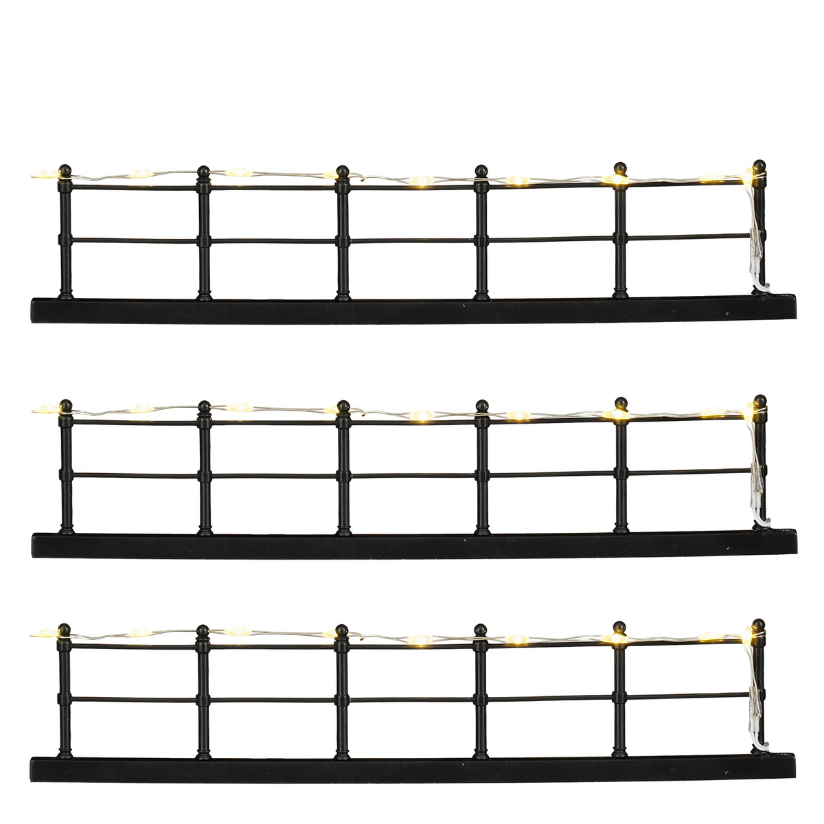 LuVille Fence warm wit, 3 delig