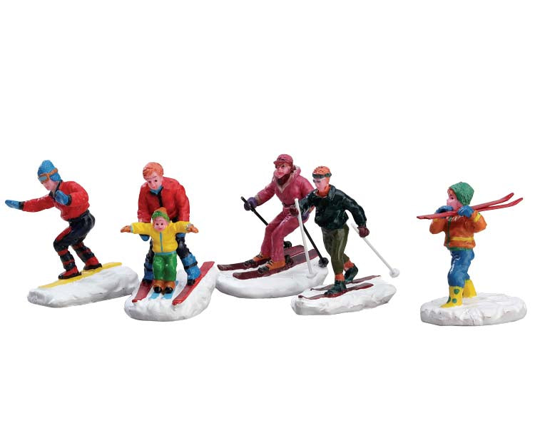 Lemax winter fun figurines, set van 5
