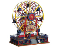 Lemax the giant wheel, incl. adaptor (wit)