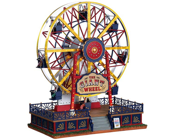 Lemax the giant wheel, incl. adaptor (wit)