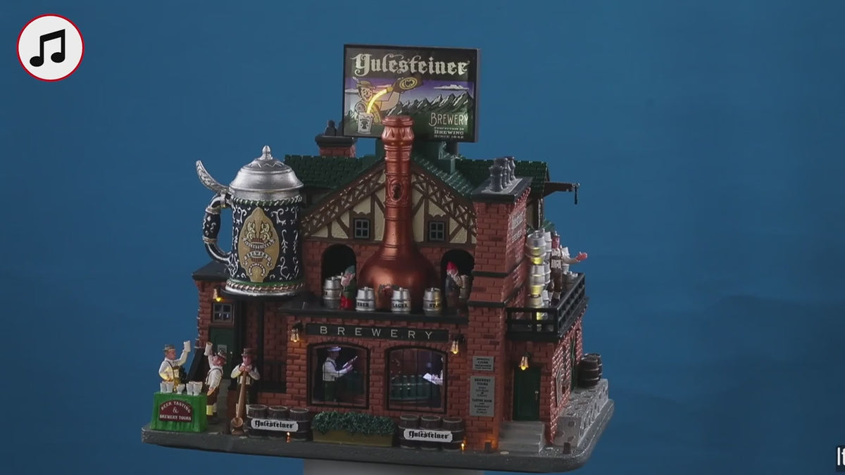 Lemax yulesteiner brewery, incl. adaptor (wit)