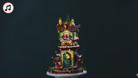 Lemax christmas 'time' countdown, incl. adaptor (wit)