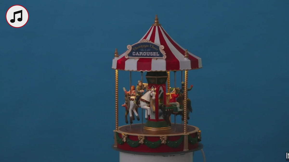 Lemax christmas cheer carousel, batterij (4.5v)