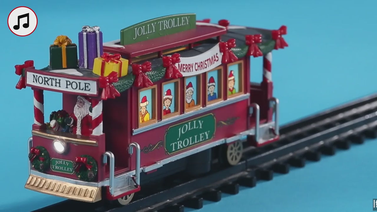 Lemax jolly trolley