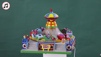 Lemax topsy turvy, incl. adaptor (wit)