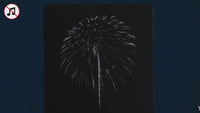 Lemax multi-color fireworks